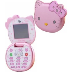 Hello Kitty Taiml K688 Mini Folding Mobile Phone