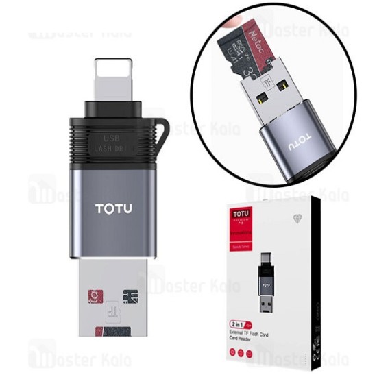 Totu FGCR-006 External TF Flash Card Reader For iPhone