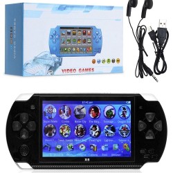 X6 PSP Game Player Console 4.3 inch Screen 8GB Memory