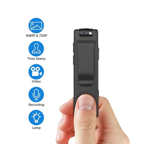 Z3 HD 1080P Mini Body Camera With Voice Recorder Metal Body