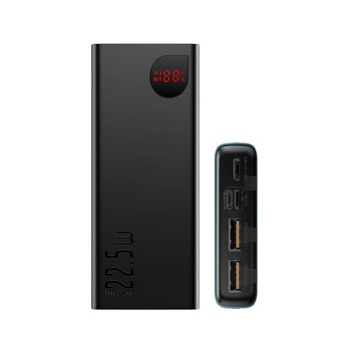 Baseus 22.5W Adaman Metal Digital Display 10000mAh Power Bank Quick Charger Baseus 22.5W Adaman Metal Digital Display 10000mAh Power Bank Quick Charger