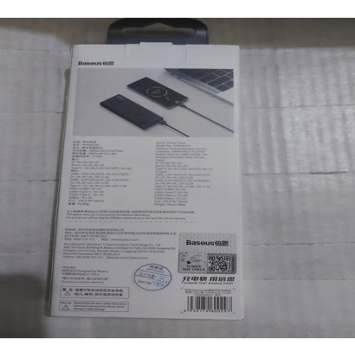Baseus 22.5W Adaman Metal Digital Display 10000mAh Power Bank Quick Charger Baseus 22.5W Adaman Metal Digital Display 10000mAh Power Bank Quick Charger