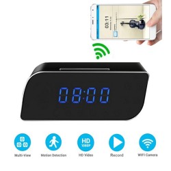 HD WIFI Clock Camera Night Vision