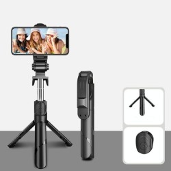 Xt02 Selfie Stick Tripod Foldable Bluetooth Remote Control