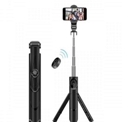Xt02 Selfie Stick Tripod Foldable Bluetooth Remote Control