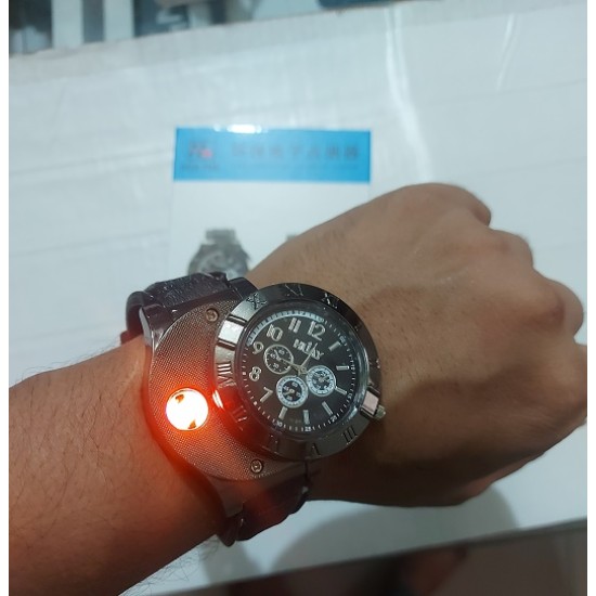 HUAYUE USB Charge Watch Lighter Rechargeable 