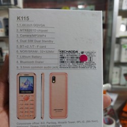 KECHAODA K115 Mini Card Phone Dual Sim - Rose Gold