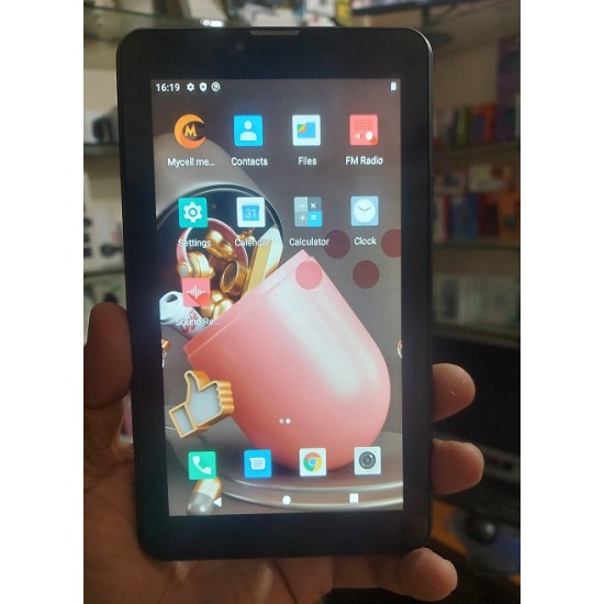 Mycell Mypad T7 Tablet Pc 2GB RAM 16GB Storage Dual Sim Android 10.0 - Black