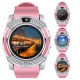 V8 Smart Watch Touch Screen Single Sim with Camera Call SMS - Pink