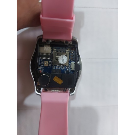 V8 Smart Watch Touch Screen Single Sim with Camera Call SMS - Pink