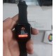 W26 Plus Smart Watch Waterproof with Apple Logo - Black 