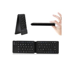 Mini Folding Bluetooth keyboard Rechargeable For Mobile And PC