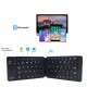 Mini Folding Bluetooth keyboard Rechargeable For Mobile And PC