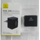 USAMS T2 Dual USB Universal Travel Charger