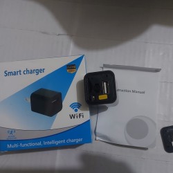 USB Wifi Charger Adapter 1080p Video Camera - Black USB Wifi Charger Adapter 1080p Video Camera - Black