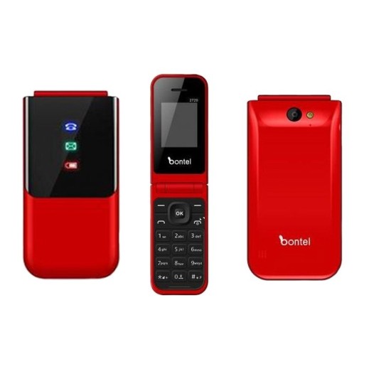 Bontel 2720 Folding Phone With Warranty