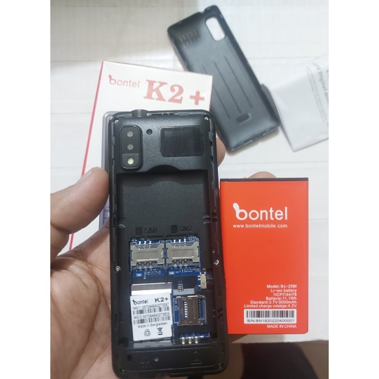 Bontel K2+ Phone 3000mAh Battery Bluetooth Wireless FM Radio With Warranty