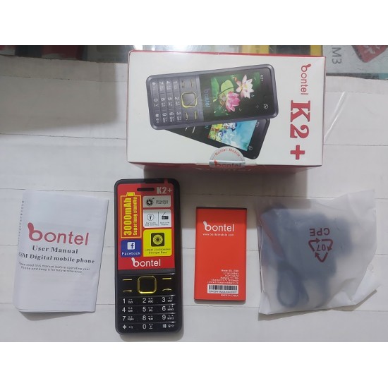 Bontel K2+ Phone 3000mAh Battery Bluetooth Wireless FM Radio With Warranty