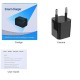 USB Wifi Charger Adapter 1080p Video Camera - Black