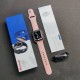 Microwear W17 Smartwatch Series 7 Display 1.92 inch Calling Option 45MM - Gold