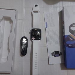 Microwear W17 Smartwatch Series 7 Display 1.92 inch Calling Option Waterproof - White