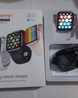 Smartberry S18 Smartwatch Water Reset 45MM Always On Display Series 7 - Gold