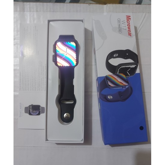 Microwear W17 Smartwatch Series 7 Display 1.92 inch Calling Option Waterproof 