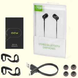 QCY S1 Wireless Bluetooth Sports Headphone - Original - Black