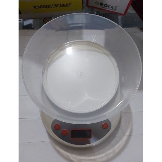 5kg Kitchen Weight Scale Portable With LCD Display