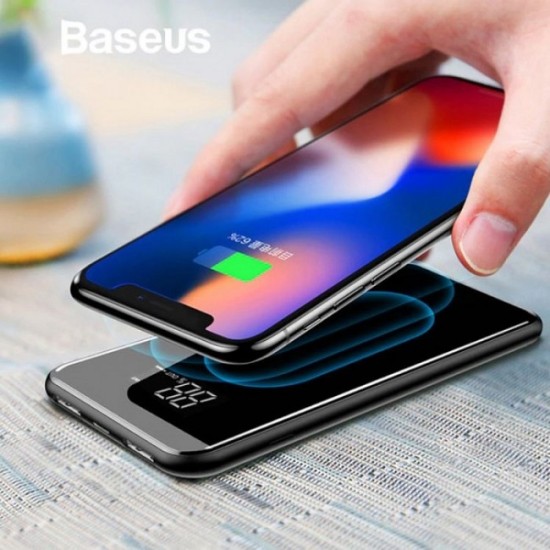 Baseus Q2 Wireless Power Bank 8000mah with 2 USB Post