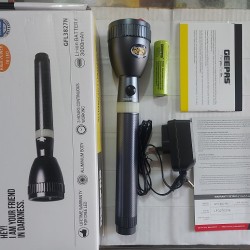 GEEPAS GFL 3827n Rechargeable Flash light 3000mAh