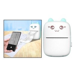 AR10 Mini Bluetooth instant Photo Printer Text Printer Lebel Printer