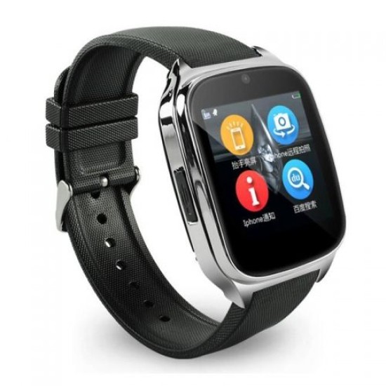 LW05 Smart Mobile Watch Single Sim Full Touch Display Metal Body