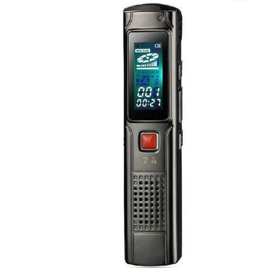 Digital Voice Recorder 809 With Mp3 Player Option 8GB