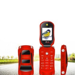 Agetel AG4  Car Folding Mobile Phone Dual Sim With Official Warranty