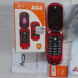 Agetel AG4 Car Folding Mobile Phone Dual Sim With Official Warranty