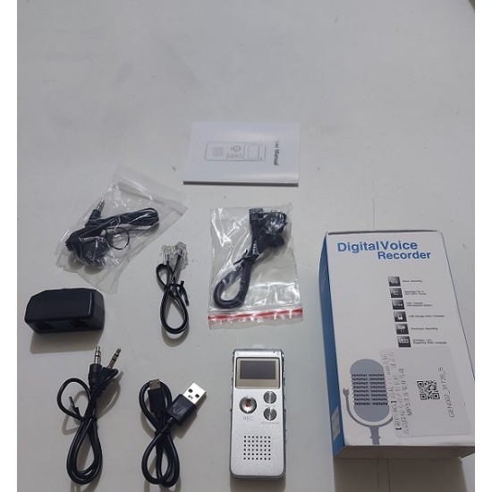 V333 8GB Digital Audio Voice Recorder With Mp3 Option