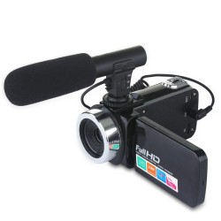 1080P 24MP 18X Zoom 3inch Lcd Digital Camcorder Video Dv Camera With Mic