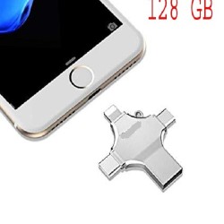 128GB OTG Flash Drive 4 Option Pen Drive USB 3.0