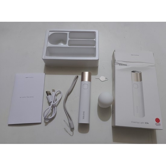 Xiaomi SOLOVE X3s USB Flashlight And 3000mAh Power Bank