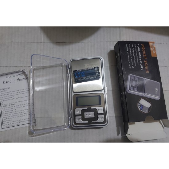 Digital Pocket Weight Scale 500g 