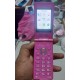 Hello Kitty D10 Folding Mobile Phone Touch Display Dual Sim - Pink