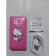 Hello Kitty D10 Folding Mobile Phone Touch Display Dual Sim - Pink