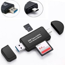 OTG Card Reader USB Type C Option 