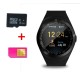 Y1 Smart Mobile Watch Touch Round Display Call Sms Camera Bluetooth