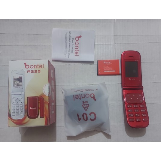 Bontel A225 Stylist Folding Phone Dual Sim With Warranty