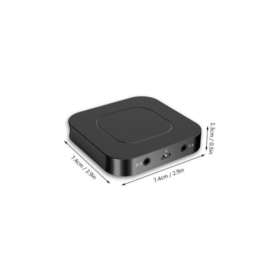 BT13 Bluetooth 5.0 Transmitter Receiver 3.5MM AUX Stereo for PC TV Car Headphones