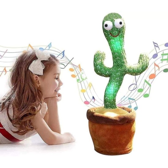 Dancing Talking Cactus Plush Toy