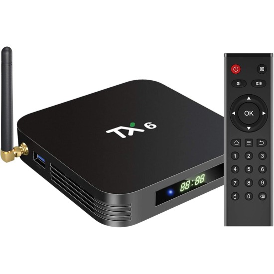Tanix TX6 4GB RAM 32GB ROM Android TV Box Wifi 