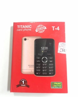 Titanic T4 Card Phone Dual Sim With Warranty